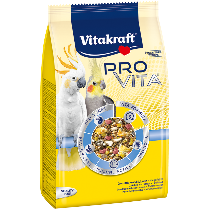 Vitakraft Pro Vita Cockatiels and Cockatoos 750g