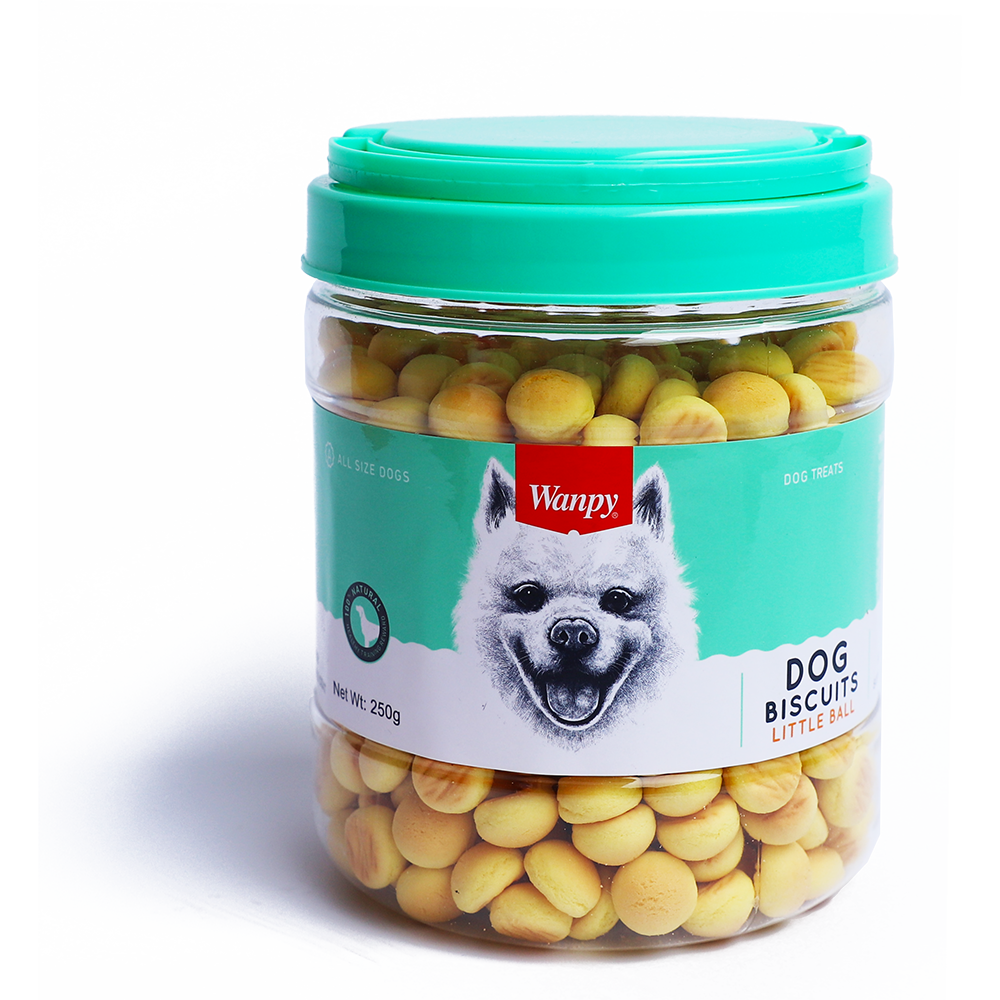 Wanpy Dog Biscuits Little Ball 250g