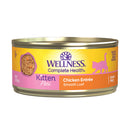 *DONATION TO KITTEN SANCTUARY SG* Wellness Cat Complete Health Chicken Pate Grain-Free Kitten Canned Cat Food 5.5oz x 24