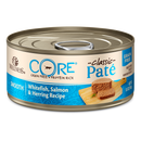 Wellness Cat Core Grain-Free Classic Pate Smooth Whitefish, Salmon & Herring Formula Canned Cat Food 5.5oz