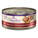 Wellness Cat Core Grain-Free Signature Selects Flaked Skipjack Tuna & Wild Salmon Entree in Sauce 5.3oz