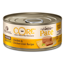 Wellness Cat Core Pate Indoor: Chicken & Chicken Liver Grain-Free Canned Cat Food 5.5oz