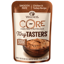 Wellness Cat Core Tiny Tasters Chicken & Turkey Grain-Free Pouch Cat Food 1.75oz