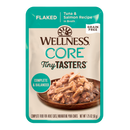 Wellness Cat Core Tiny Tasters Flaked Tuna & Salmon Grain-Free Pouch Cat Food 1.75oz