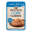 Wellness Cat Core Tiny Tasters Flaked Tuna & Shrimp Grain-Free Pouch Cat Food 1.75oz