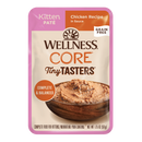 Wellness Cat Core Tiny Tasters Kitten Pate Chicken Grain-Free Pouch Cat Food 1.75oz