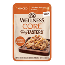 Wellness Cat Core Tiny Tasters Minced Chicken Grain-Free Pouch Cat Food 1.75oz