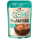 Wellness Cat Core Tiny Tasters Tuna & Salmon Grain-Free Pouch Cat Food 1.75oz