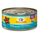 Wellness Cat Complete Health Minced: Tuna Dinner Grain-Free Canned Cat Food 5.5oz