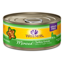 Wellness Cat Complete Health Minced: Turkey Entree Grain-Free Canned Cat Food 5.5oz