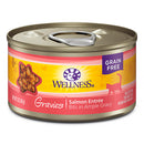 Wellness Cat Complete Health Gravies: Salmon Entree Grain-Free Canned Cat Food 3oz