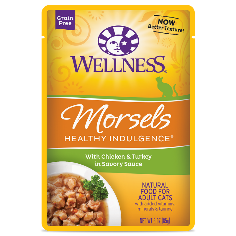 Wellness Cat Healthy Indulgence Morsels - Chicken & Turkey 3oz