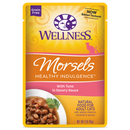 Wellness Healthy Indulgence Morsels: Tuna in Sauce Grain-Free Pouch Cat Food 3oz