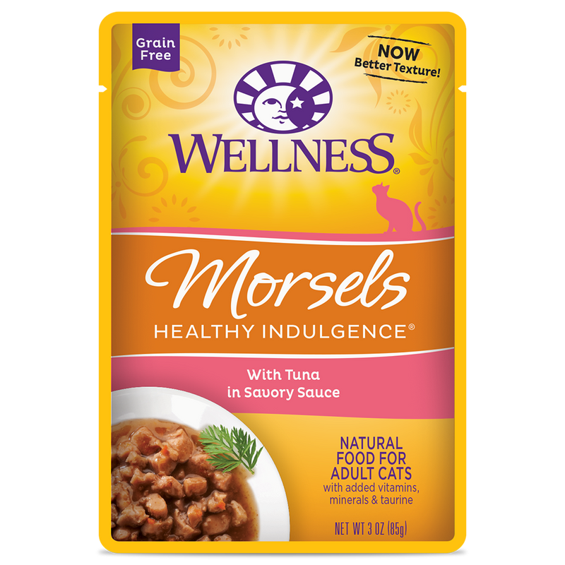 Wellness Cat Healthy Indulgence Morsels - Tuna 3oz