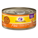 Wellness Cat Complete Health Pate Chicken Entree Grain-Free Canned Cat Food 5.5oz