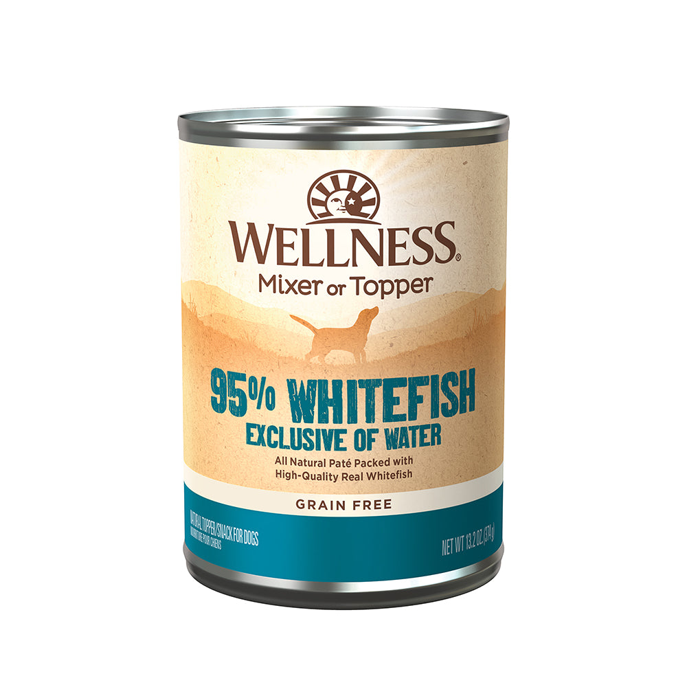 Wellness Dog 95% Whitefish Grain-Free Canned Dog Food 13.2oz
