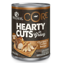 Wellness Dog Core Hearty Cuts: Chicken & Turkey Grain-Free Canned Dog Food 12.5oz