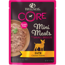 Wellness Dog Core Small Breed Mini Meals: Pate Chicken Entree Grain-Free Pouch Dog Food 3oz