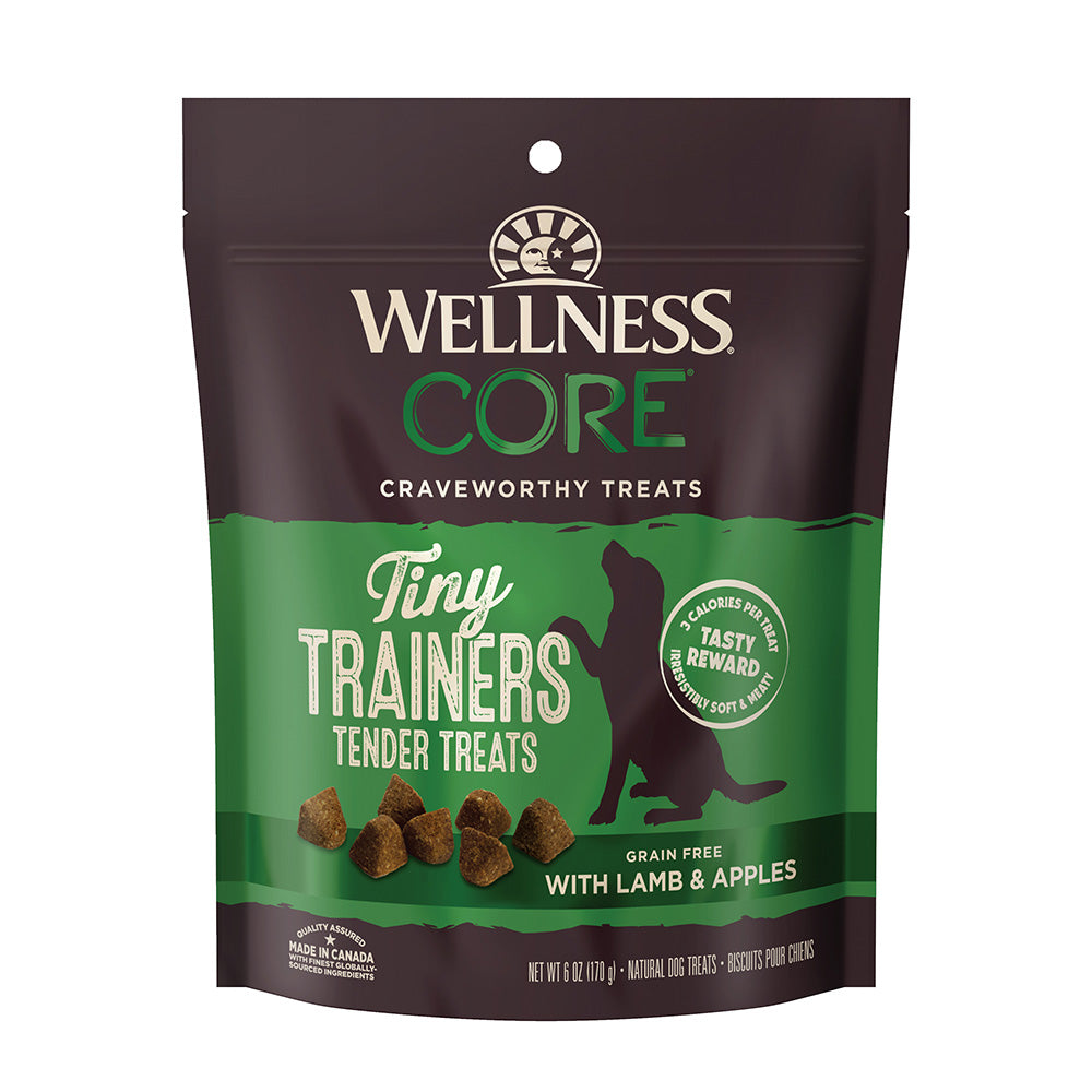 Wellness Dog Core Tiny Trainers Lamb & Apple Grain-Free Dog Treats 6oz