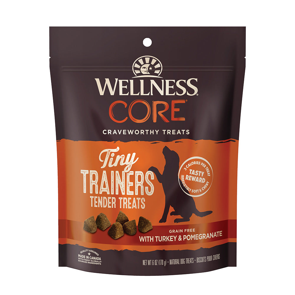 Wellness Dog Core Tiny Trainers Turkey & Pomegranate Grain-Free Dog Treats 6oz
