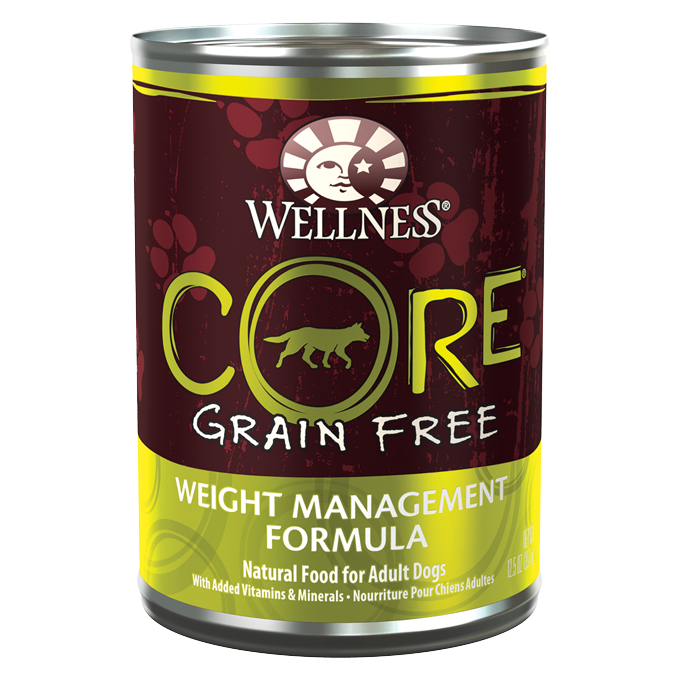 Wellness Dog Core Weight Management Grain-Free Canned Dog Food 12.5oz