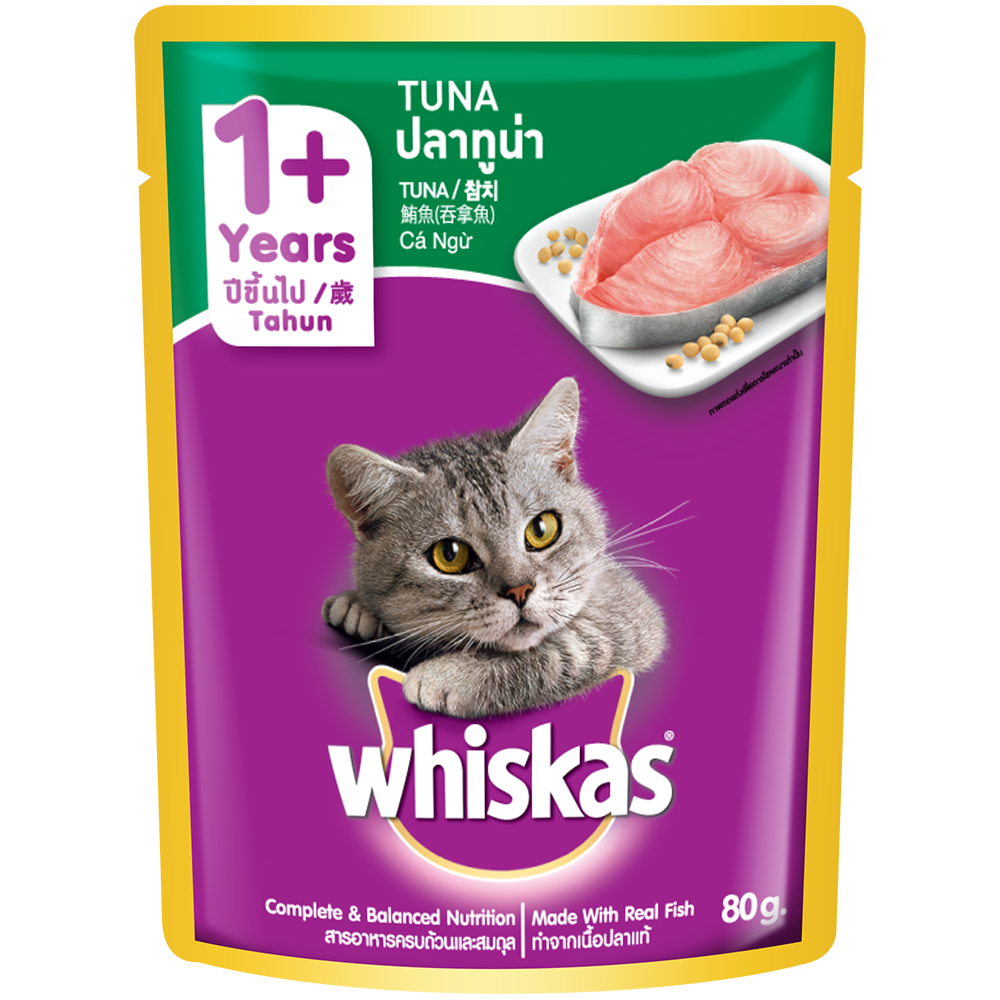 Whiskas Pouch Tuna 80g