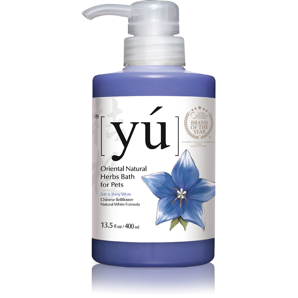 Yu Chinese Bellflower Natural White Bath 400ml - Soft & Shiny White