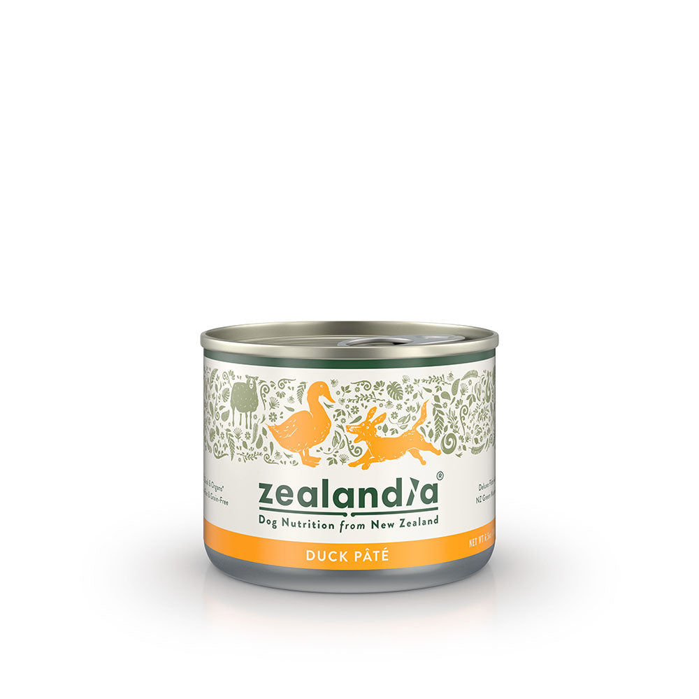 Zealandia Dog Nutrition from New Zealand - Free-Range Duck Pate 170g