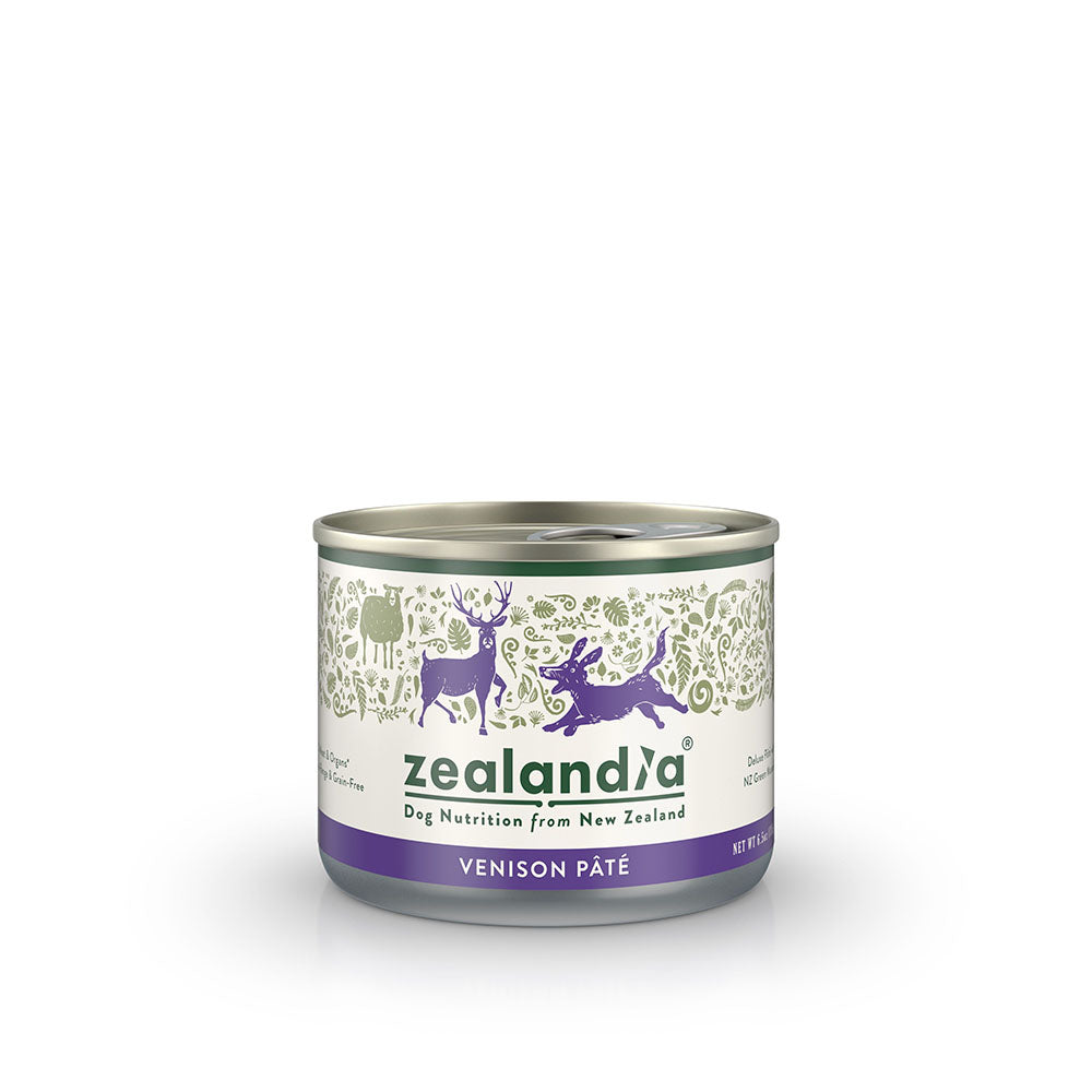 Zealandia Dog Nutrition from New Zealand - Wild Venison Pate 170g