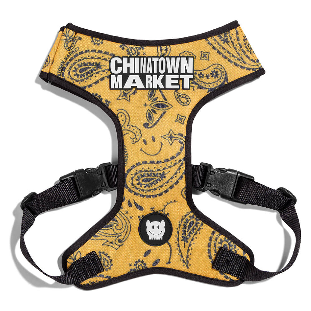 *Limited Edition* Zee.Dog Air Mesh Harness Chinatown Market Yellow S