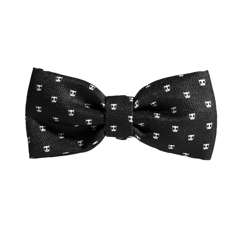 Zee.Dog Bow Tie Skull S