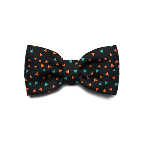 Zee.Dog Bow Tie Triangles S