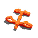Zee.Dog H-Harness Neopro Tangerine L