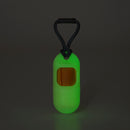 Zee.Dog Poop Bag Dispenser Glow-In-The-Dark + 1roll