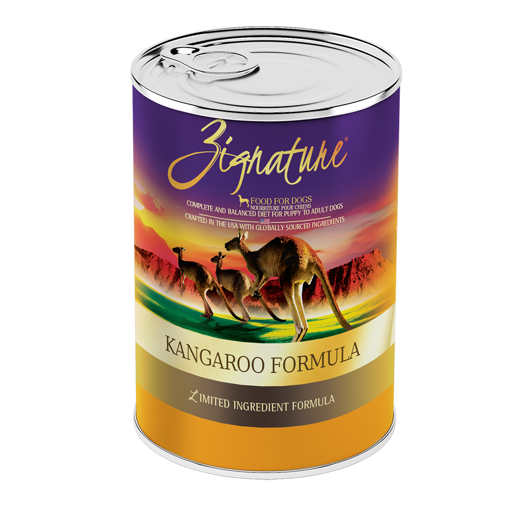 Zignature Dog Canned Food Kangaroo Formula 13oz