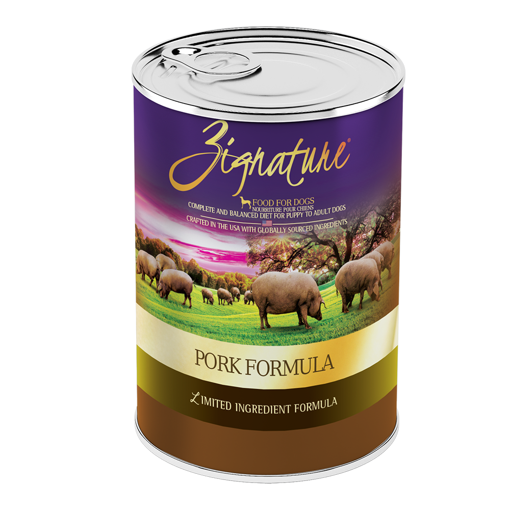 Zignature Dog Canned Food Pork Formula 13oz