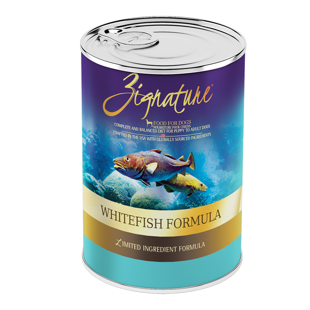 Zignature Dog Canned Food Whitefish Formula 13oz