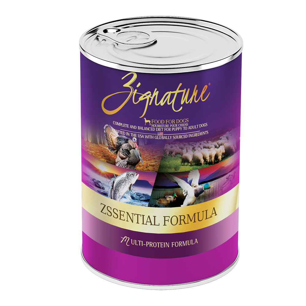 Zignature Dog Canned Food Zssential Formula 13oz