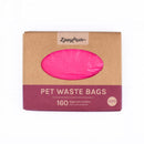 Zippypaws Pet Waste Bags Unscented Pink 160pcs
