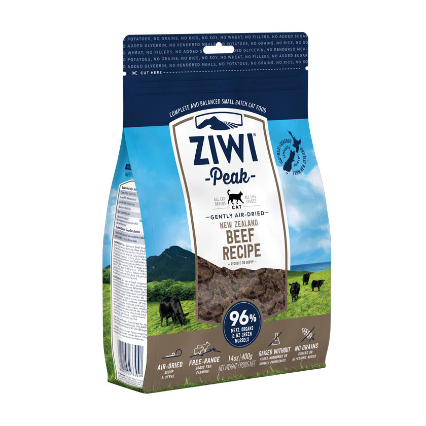 Ziwi Peak Cat Air-Dried Beef 400g