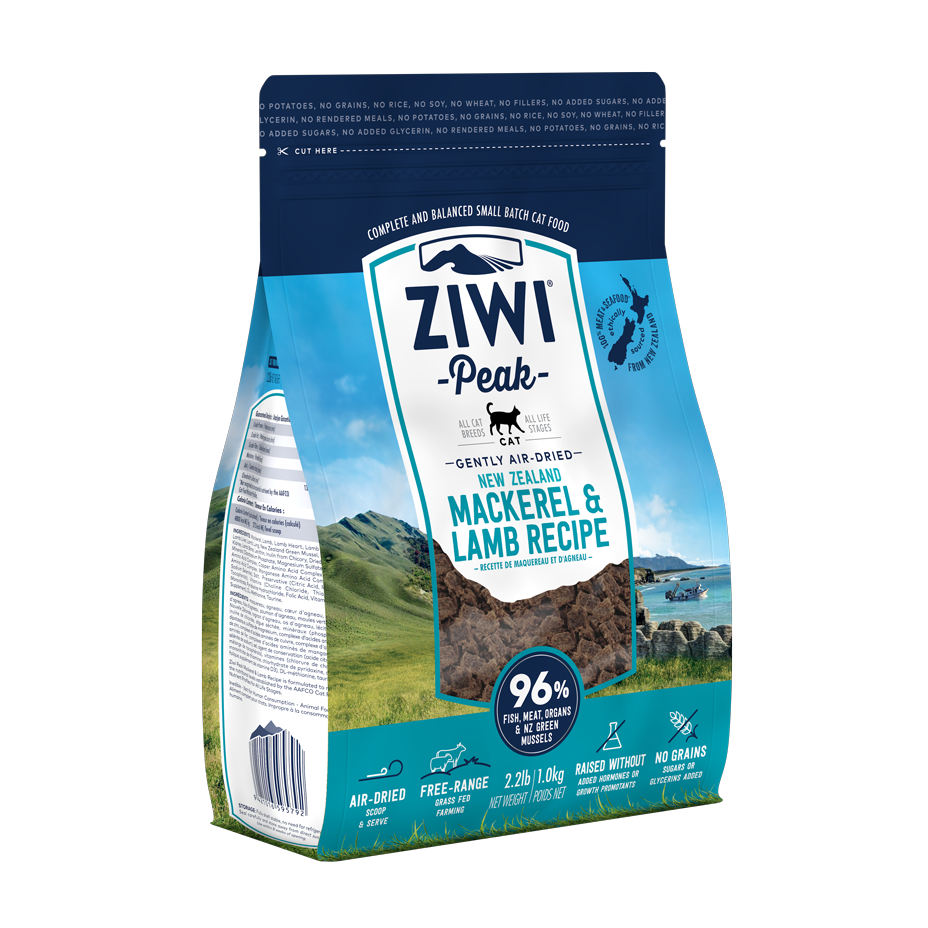 Ziwi Peak Cat Air-Dried Mackerel & Lamb 1kg