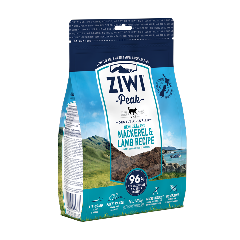 Ziwi Peak Cat Air-Dried Mackerel & Lamb 400g