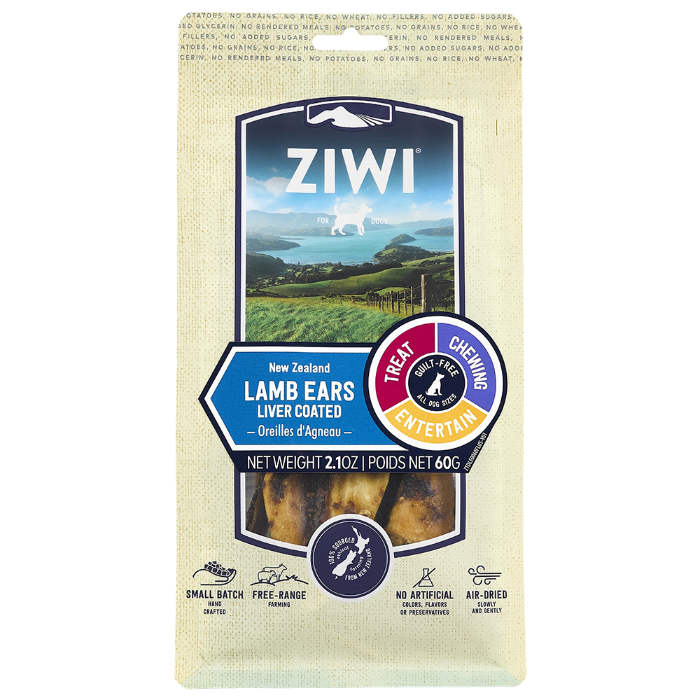Ziwi Peak Dog Air-Dried Lamb Ears 60g