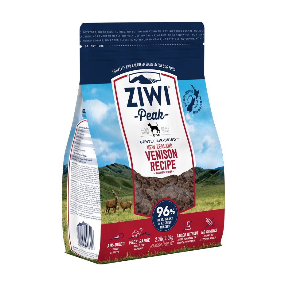Ziwi Peak Dog Air-Dried Venison 1kg