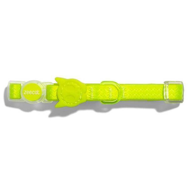 Zee.Cat Cat Collar Neopro Lime Green